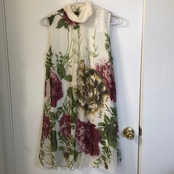 Floral Print Dress - Picture 1 of 7